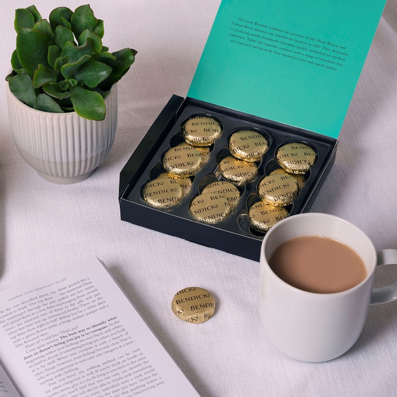 Mint Fondants from Bendicks Soft Peppermint Fondant Covered In Dark